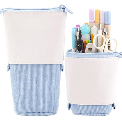 Aixini Telescopic Pencil Bag Pen Holder Stationery Case For Back To School Gifts