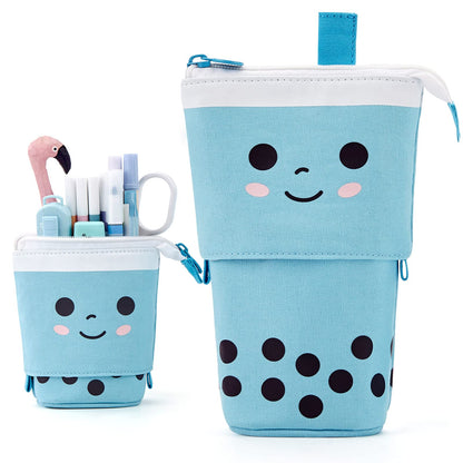 Aixini Standing Pencil Case Cute Telescopic Pen Holder For Back To School Gifts