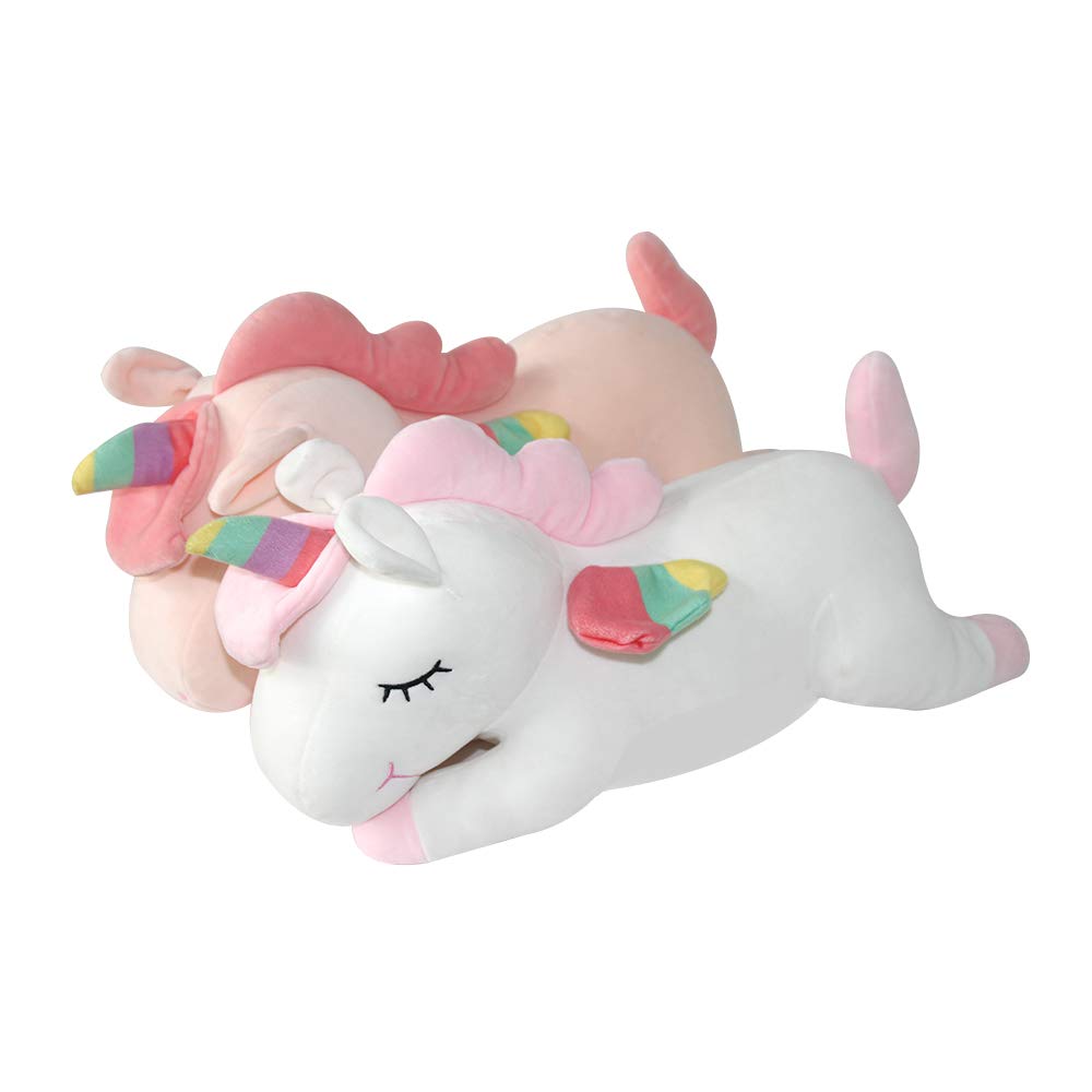 Aixini Unicorn Stuffed Animal with Rainbow Wings Pillows Toy