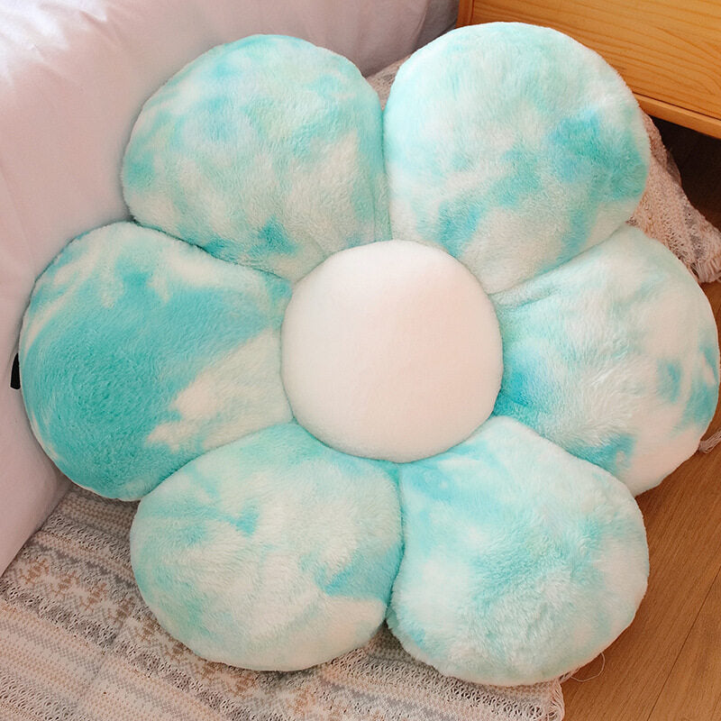 Aixini Flower Plush Throw Pillows, Flower Floor Pillow Seating Cushion Toy