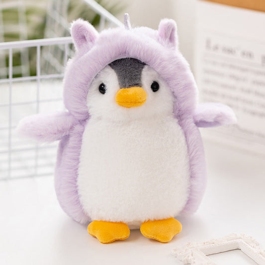 Aixini Penguin Plush Toy Cute Stuffed Cosplay Penguin Animal Toy