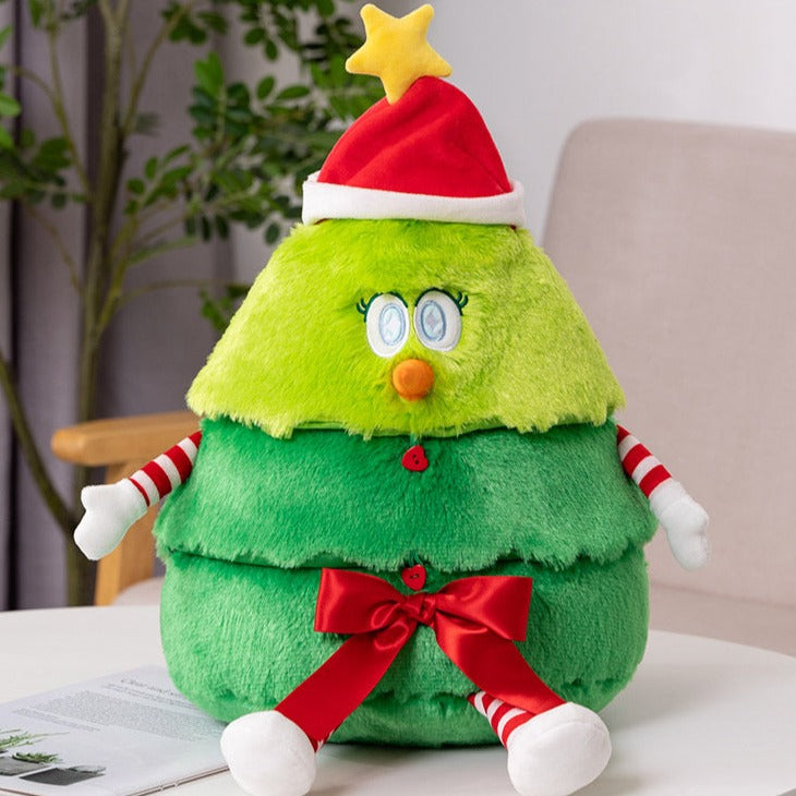 Aixini 2023 Christmas Plush Toys Tree & Christmas Hats