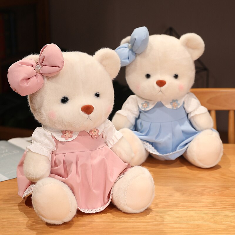 Aixini Lovely Princess Bear with Dress Plush Toys