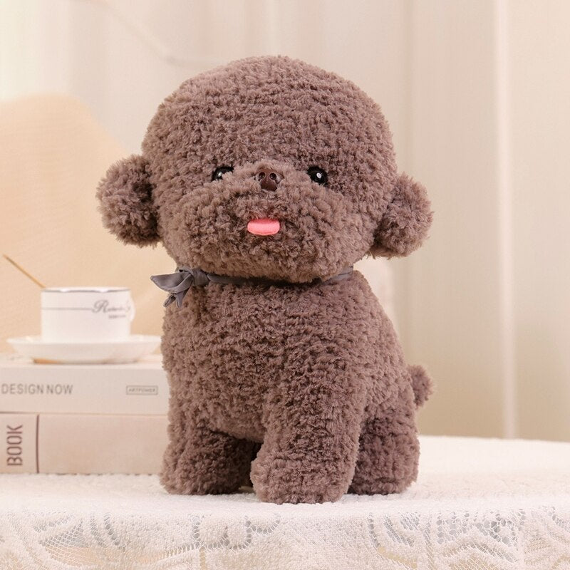 Aixini Cute Likelife Simulation Bichon Frise Dog Plush Toys