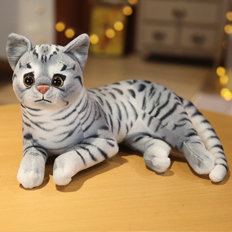 Aixini Lifelike Simulated Cat Stuffed Animal Plush Toy
