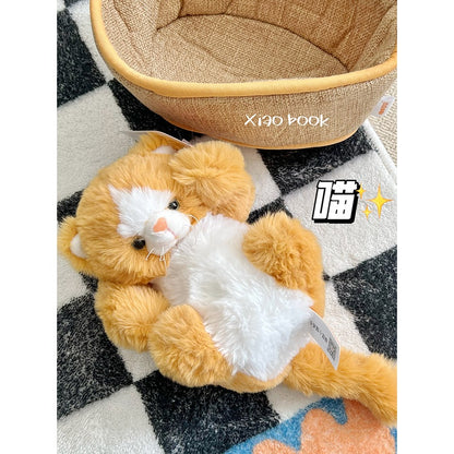 Aixini Soft Simulation Sleeping Cat Plush Toy